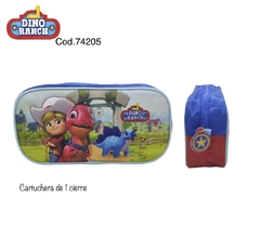 Cartuchera DINO RANCH SIMPLE Cod.74205