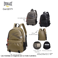 Mochila everlast ecocuero sale