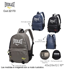 Mochila EVERLAST ECO CUERO COD.22170 Kamila