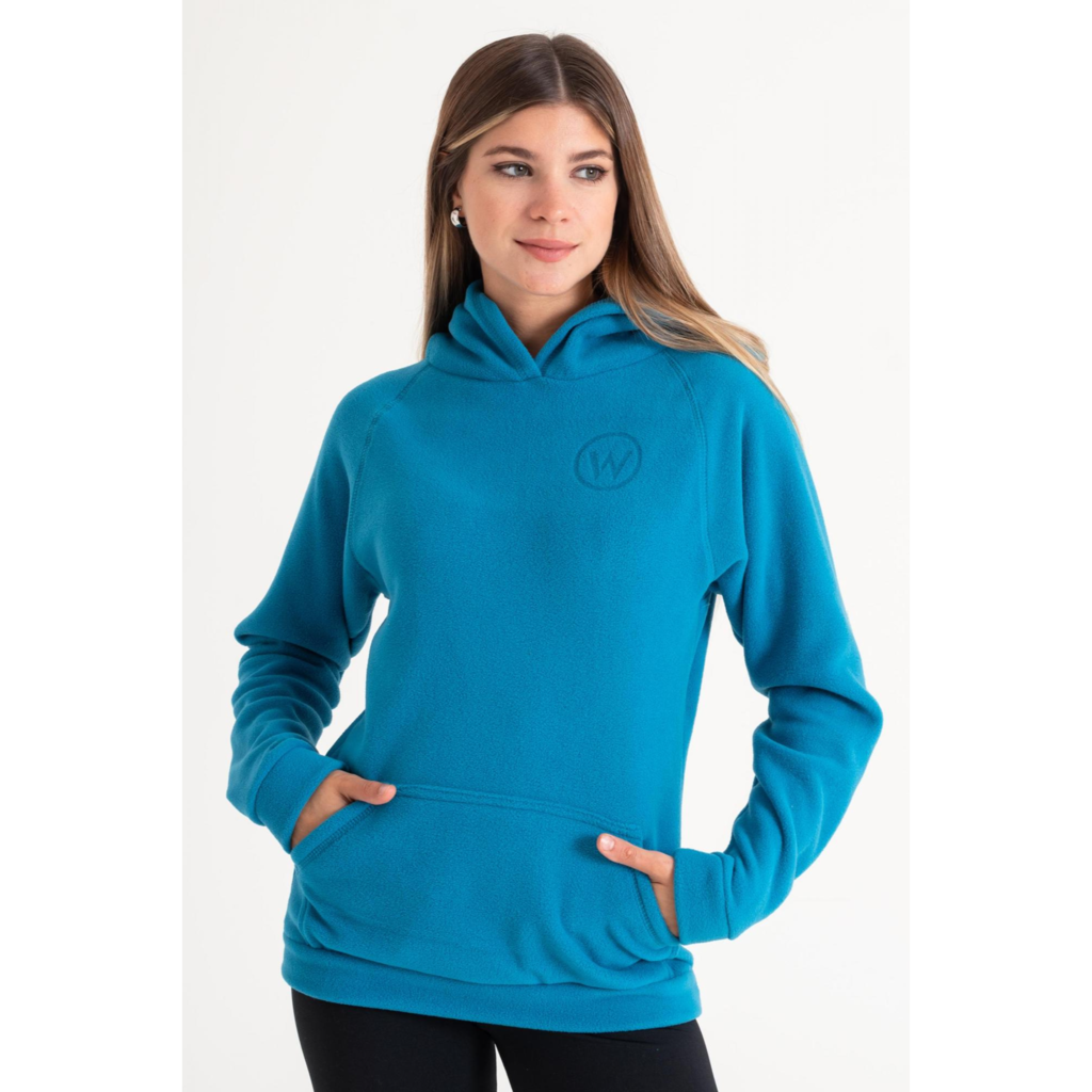 Buzo Newod Polar Bolsillo Turquesa sportscom