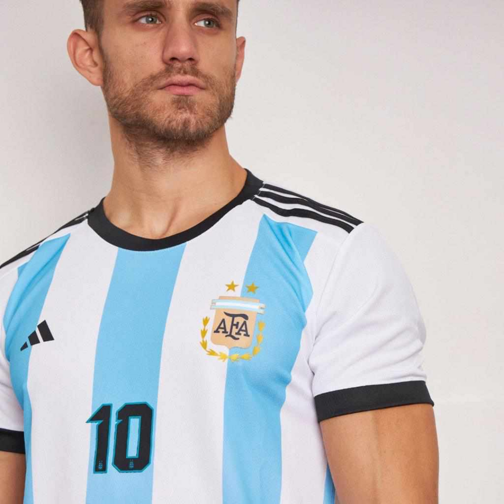 Camiseta Messi 10 Argentina Titular 2022 - sportscom