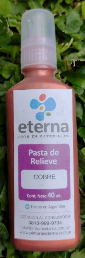 Pasta de Relieve Cobre