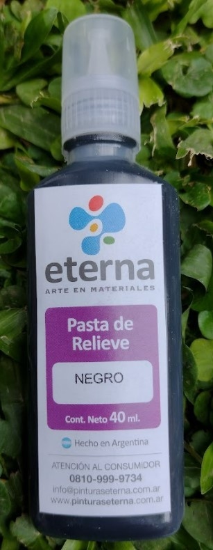 Pasta de Relieve Negro