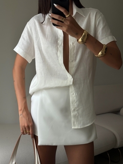 SHORT SAIA LUZZY BRANCO - comprar online