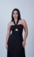 Vestido Linho Serena - Preto - comprar online