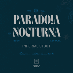 PARADOJA NOCTURNA - Barrel Aged Imperial Stout