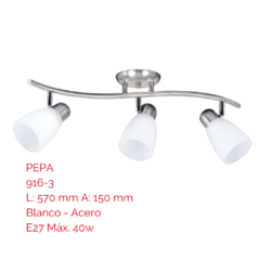 Sistema 3 luces PEPA 916 en internet