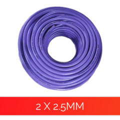 Cable subterráneo 2x2.5mm