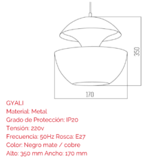 Colgante GYALI - comprar online