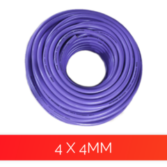 Cable subterráneo 4x4mm - comprar online