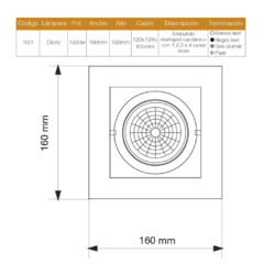 luz embutido de techo para jardin exterior apta luz led joma canning iluminacion