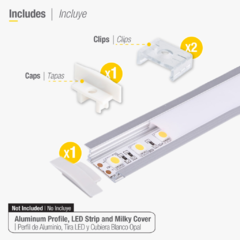 KIT para Perfil de aluminio - comprar online