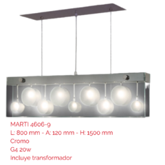 Colgante 9 luces MARTI 4606-9 - comprar online