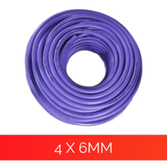 Cable subterráneo 4x6mm - comprar online