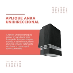 Aplique Unidireccional ANKA