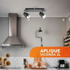 Aplique 2 luces VICENZA SL102 - JOMA - Materiales Electricos e Iluminacion en Canning