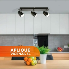 Aplique 3 luces VICENZA SL103 - JOMA - Materiales Electricos e Iluminacion en Canning