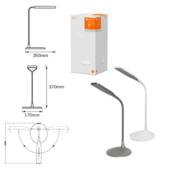 LAMPARA DE MESA OSRAM PARA ESCRITORIO LED PANAN 5W