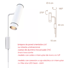 Aplique de pared CAVIA CV11-03 en internet