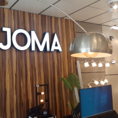 Lámpara de pie arco de Mármol F3028S - JOMA - Materiales Electricos e Iluminacion en Canning
