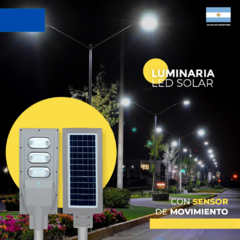 Luminaria SOLAR c/ Sensor LX1020 en internet