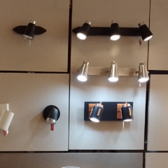 aplique de pared para dormitorios y consultorios con dos luces led integradas joma canning iluminacion