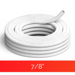 Caño de PVC flexible liviano 7/8" - comprar online