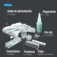 Kit Instalación Tiras LED De Neón - comprar online