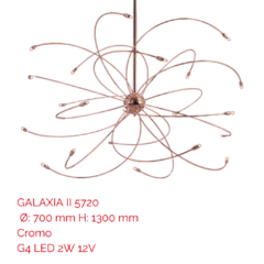 Colgante Araña 12 luces GALAXIA II 5720 - comprar online