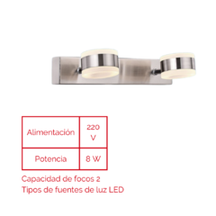 Aplique 2 luces BELINO - tienda online