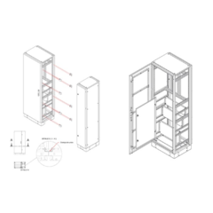 Gabinete ARMA20080-45 - comprar online