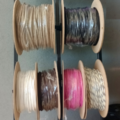 Cable textil MARRON - tienda online