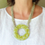 Olive Green Anana Necklace - buy online