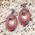 Rosy Brown Palta Earrings