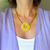 Yellow Capri Necklace - buy online