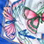 Small scarf Mariposas Azul - buy online