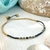 Black Mini anklet