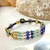 Pulsera Triple Azul