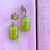 Olive Funky Earrings