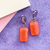 Coral Funky Earrings