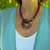 Collar Arya Bordeaux 121 - comprar online