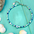 Collar Cristalita Ojito Azul - comprar online