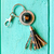 14 Leather Tassel Keychain