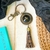 14 Leather Tassel Keychain