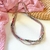 Collar Pulsera Min Bordeaux - Cristálida Collares , Pulseras y Accesorios 