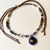 Marsella Necklace - Cristálida Joyas y accesorios en vidrio y cuero