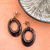 Black Palta Earrings - buy online