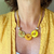 Yellow Lisboa Necklace 53 - buy online