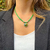 Green Nicki Necklace 177 - buy online