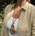 Collar Ziggy Naranja 176 - Cristálida Joyas y accesorios en vidrio y cuero